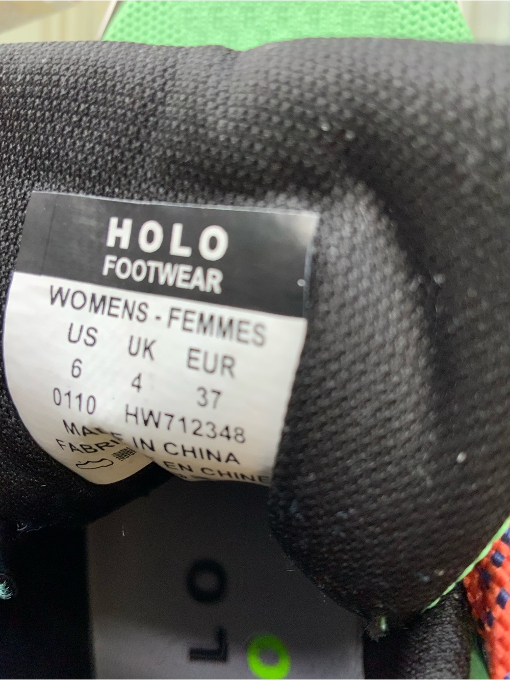 HOLO Green Hiking Boots with Navy Soles - Picture 8 of 8
